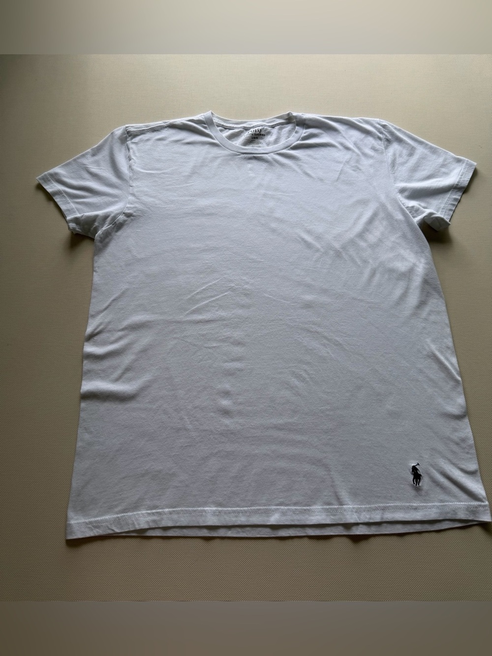 Polo by Ralph Lauren White Crew Neck Tee